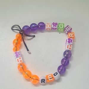 Taylor's swift eras tour red bracelet